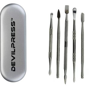 Kit outils inox Devil Press pour extraction sans solvant