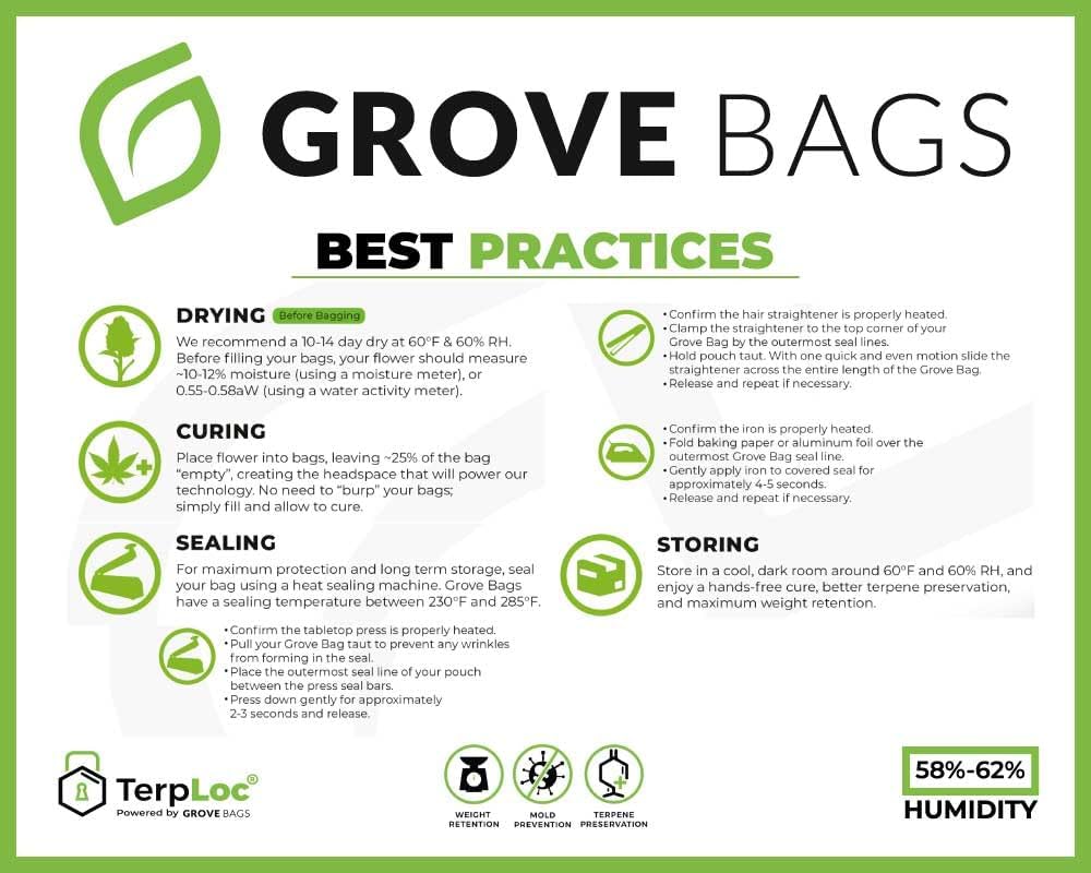 Sachets Grove Bags TerpLoc avec fenêtre – Image 3
